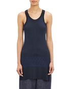Edun Mixed-Dot Jacquard Long Tank - Lyst