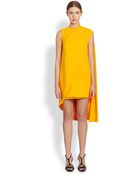 Narciso Rodriguez Cape Back Dress - Lyst