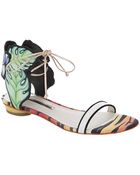Sophia Webster Roussea Jungle Floral Sandal - Lyst