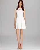 Karen Millen Dress - Zigzag Jacquard Bubble - Lyst