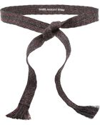 Etoile Isabel Marant Uden Woven Linen-Blend Belt - Lyst