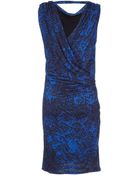 Helmut Lang Drape Back Dress - Lyst