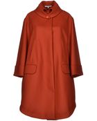 Carven Coat - Lyst