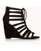Forever 21 Lovely Lace-up Sandals - Lyst