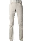 DROMe Seam Detail Leather Trousers - Lyst