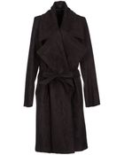 Ann Demeulemeester Coat - Lyst