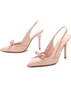Kate Spade Lali Bow Slingback Pumps Pale Pink - Lyst