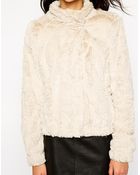 Esprit Faux Fur Jacket - Lyst