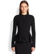 ESCADA Scuba Peplum Top - Lyst