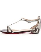 Christian Louboutin Athena Flat - Lyst