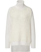 3.1 Phillip Lim Wool Oversized Turtleneck Pullover - Lyst