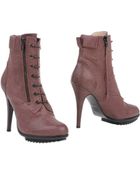 Alberto Guardiani Ankle Boots - Lyst
