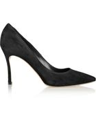 Casadei Suede Pumps - Lyst