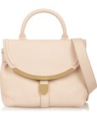 See By Chloé Lizzie Textured-Leather Shoulder Bag - Lyst