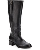Lucky Brand Hyperr Leather Tall Boots - Lyst