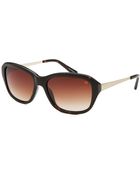Nina Ricci Women'S Rectangle Black Sunglasses - Lyst
