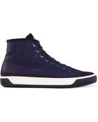 Moncler Lyon Hitop Sneakers - Lyst