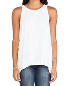 Michael Stars Macrame Detail Tank - Lyst
