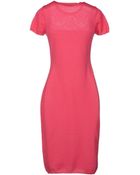 RED Valentino Kneelength Dress - Lyst
