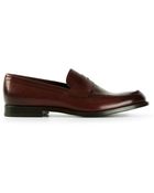 Giorgio Armani Classic Loafers - Lyst