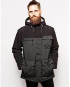 Helly Hansen Parka With Utility Pockets And Hood - Lyst