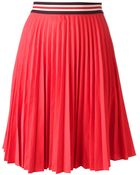 Theory Pleated Skirt - Lyst
