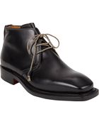 Bettanin & Venturi Plain-Toe Chukka Boots - Lyst