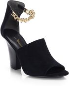 3.1 Phillip Lim Two-Piece Suede Sandals - Lyst