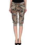 Liu Jo 3/4-Length Trousers - Lyst