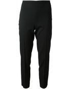 Ralph Lauren Black Label Cropped Trouser - Lyst