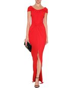 Michael Kors Draped Gown - Lyst