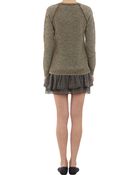 Etoile Isabel Marant Lurex Pullover Sweater - Lyst