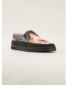 Swear Marble Print Slip On Sneakers - Lyst
