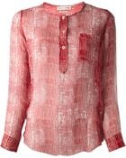 Etoile Isabel Marant Zino Blouse - Lyst