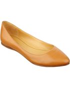 Nine West Speakup Pointed Toe Flats - Lyst
