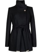 Ted Baker Chessy Short Wrap Coat - Lyst