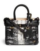 Reed Krakoff Micro Boxer Lizard Print Leather Satchel - Lyst