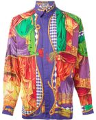 Gianni Versace Vintage Printed Shirt - Lyst