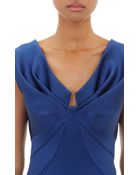 Zac Posen Sleeveless Cocktail Dress - Lyst