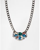 Ashiana Statement Chain Necklace - Lyst