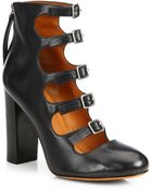 Marc By Marc Jacobs Cutout Leather Ankle Boots - Lyst