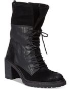 Kenneth Cole Reaction Women'S Rocky Me Lace-Up Booties - Lyst