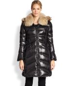 Dawn Levy Chloe Fur-Trimmed Puffer Coat - Lyst