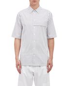 Marni Stripe Short-Sleeve Shirt - Lyst