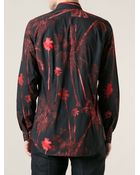 Paul Smith Palm Print Shirt - Lyst