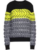 Alexander Wang Long Sleeve Sweater - Lyst