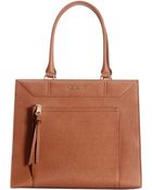 Calvin Klein Key Item Saffiano Tote - Lyst