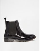 Asos Chelsea Boots In Leather - Lyst