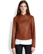 Theory Phelan Leather Jacket - Lyst