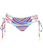 Mara Hoffman Laceup Bikini Bottom - Lyst